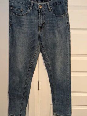 Zara Men's Mid Wash Blue Jeans Size 34